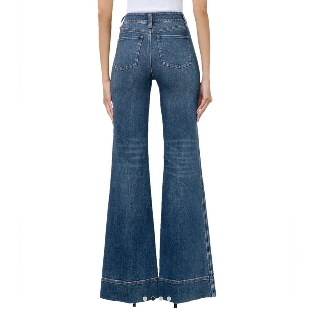 alice + olivia Missa Mr. Wide Leg Jean,Size 26 - Picture 2 of 2